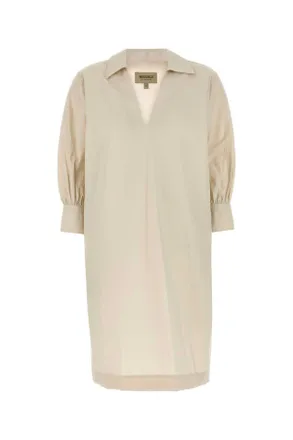 Woolrich Sand Poplin Dress