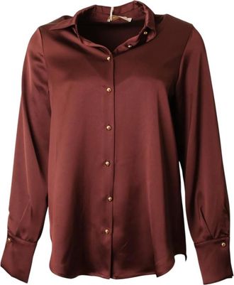 Am&eacute;lie & Am&eacute;lie Mujer, Blusas y Camisas, Marr&oacute;n, Talla: XL