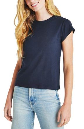 Splendid Faye Crewneck Tee in Navy at Nordstrom, Size X-Small