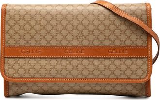 Celine Pre-owned Celine Macadam Coated Canvas Crossbody Ladies 6FZXTGEG60UL0LEY