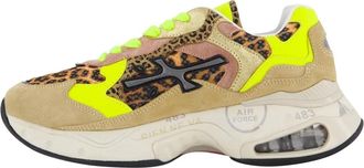 Premiata Low-Top Sneaker - Dames Sharkyd - Gr. 37 (EU) - in Beige - für Damen