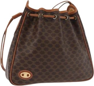 Celine Pre-owned Bucket Bags, female, Brown, Size: ONE SIZE Pre-owned Vintage Bucket Bag