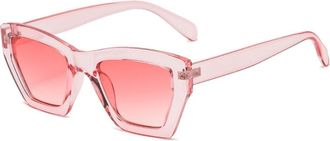 Generic Mens And Womens Outdoor Sports Sunglasses Vacation Driving Commuter Sun Glasses(Pink)