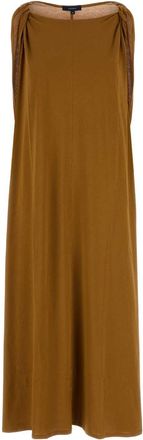 SOEUR Biscuit Cotton Dress