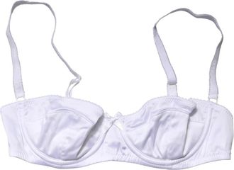 Dolce & Gabbana Bras, female, White, Size: S Semi-Pad Underwire Balconette Bra