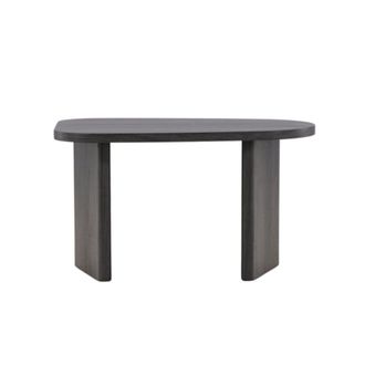 Venture Design Mesa baja org&aacute;nica de madera 70x45cm - Negro
