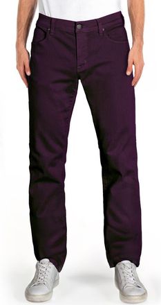 Fidelity Denim 50-11 Relaxed Straight Leg Jeans in Fall Berry at Nordstrom Rack, Size 31