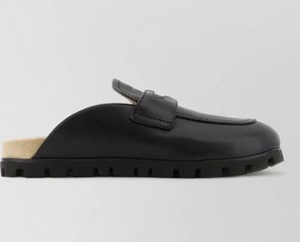 Miu Miu leather loafers