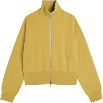 Extreme Cashmere Extreme Cashmere N&deg;385 Xtra Cute Cashmere Cardigan - Yellow - One Size
