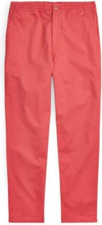 Polo Ralph Lauren Elastische Prepster Broek met Tailleband - Heren - Chinos - Rood - S - Katoen - Broeken