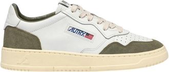 Autry Medalist Sneakers - Heren - Sneakers - Groen - 44 EU - Katoen - Schoenen