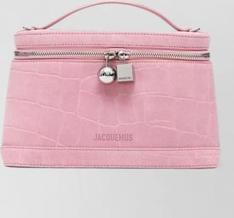 Jacquemus le petit vanity mini leather shoulder bag