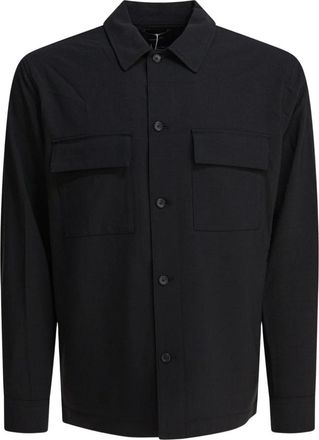 Vince Giacca a camicia sartoriale - - Jackets - Uomo - Nero - S