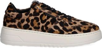 Copenhagen Sneakers con stampa leopardata - Marrone