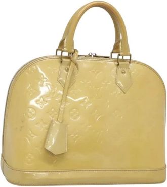 Louis Vuitton Pre-owned Handbags, female, Beige, Size: ONE SIZE Pre-owned Vintage Hand Bag