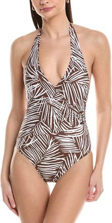 Helen Jon Tortoise Wrap One-Piece