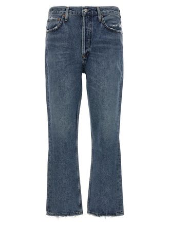 A Gold E Blue Riley crop jeans