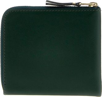 Comme Des Gar&ccedil;ons Calfskin Cardholder Wallet - Green