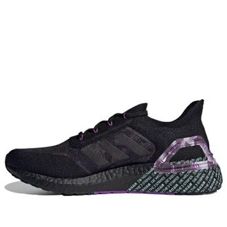 adidas Ultraboost 20 City Light Shoes Core Black Active Purple GY5006