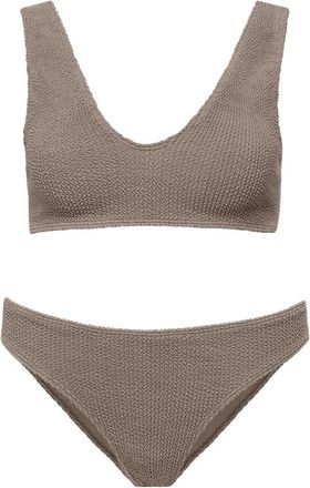 Sorbet Island Noa Bikini - Dames - Bikinis - Beige - ONE Size - Polyester - Badmode