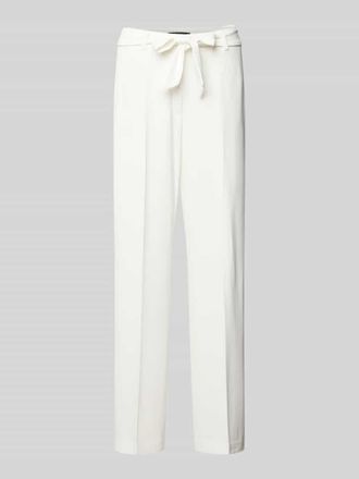 Comma Stoffhose mit Ges&auml;&szlig;taschen in Weiss, Gr&ouml;&szlig;e 44/32