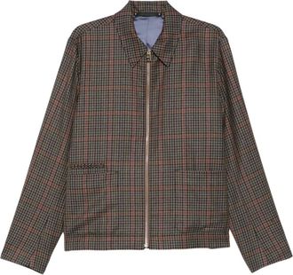 Paul Smith Giacca-camicia a quadri - Marrone