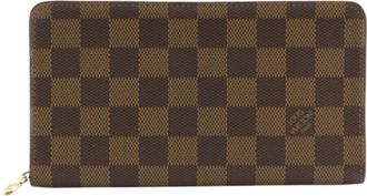 Louis Vuitton Pre-owned Long Wallet (Bi-fold) - Dames - Vintage Accessoires - Bruin - ONE Size - Vintage