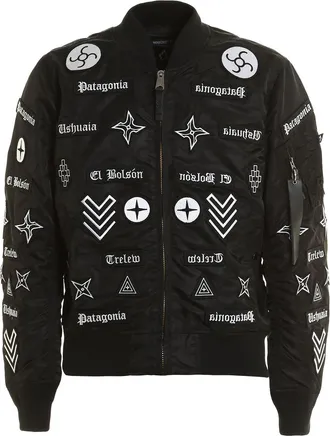 Marcelo Burlon Roldan Alpha MA-1 bomber jacket