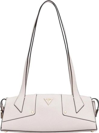 Guess Darcy Baguette Tas - Dames - Schoudertassen - Beige - ONE Size - Leer - Tassen