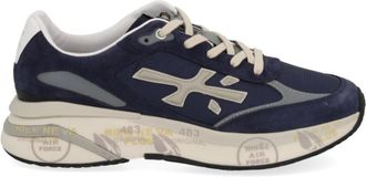 Premiata Blue Logo Moerun Sneakers