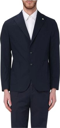 Manuel Ritz Jassen, Heren, Blauw, XL, Elegant Beige Blazer