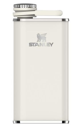 Stanley Stainless Steel 8-Ounce Flask in Cream Gloss at Nordstrom