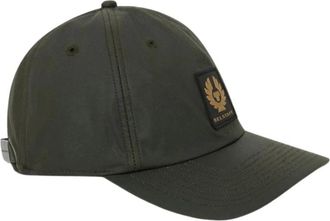 Belstaff Phoenix Cap - Heren - Petten - Groen - ONE Size - Katoen - Accessoires