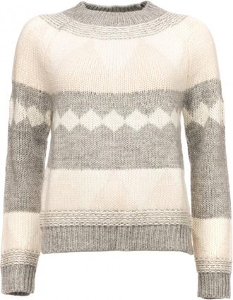 Samsøe & Samsøe Samsoe & Womens Maxine Open Neck Knit in White - Size X-Small