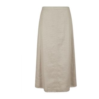 Max Mara Fiocchi Skirt - female - Max Mara - Midi Skirts - Beige - S - Skirts