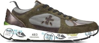 Premiata Sneakers Mase 4005 - Heren - Sneakers - Bruin - 40 EU - Leer - Schoenen