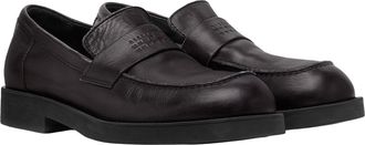 Maison Margiela Mens Biker Moccasins Black Shoe