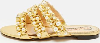 Charlotte Olympia Pearl Embellished