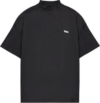 Rhude T-shirt in cotone - Nero