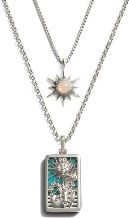 Awe Inspired The Tarot Pendant Necklace in 925 Sterling Silver at Nordstrom