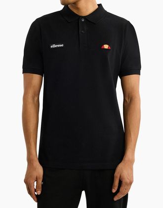 Ellesse Mens Monvali Polo - Black - Size: 38