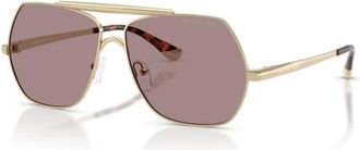 Michael Kors Denver Zonnebrillen - Dames - Zonnebrillen - Geel - 58 MM - Accessoires