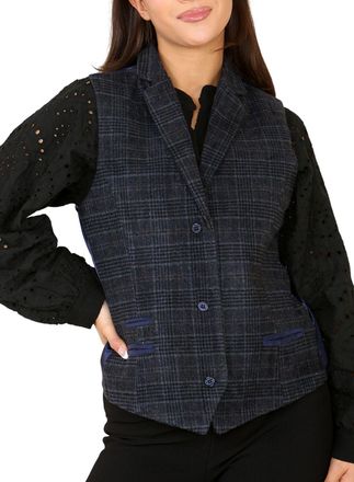 TruClothing Tweed Check Waistcoat