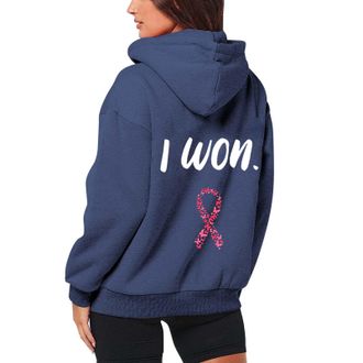 Generic Womens Y2k Zip Up Hoodies Long Sleeve Ribbon Print Hooded Jacket Breast Cancer Gifts for Women breast cancer merchandise