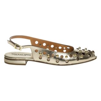 Vincent Vega Vincent Vega, Dames, Schoenen, Beige, Maat: 41 EU Leer