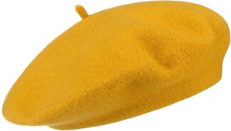 Seeberger Virgin Wool Beret for Women Winter Cap (One Size - Bronce)