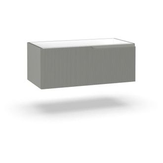 TFT Home Furniture Base portalavabo 1 cestone ZIP grigio opaco