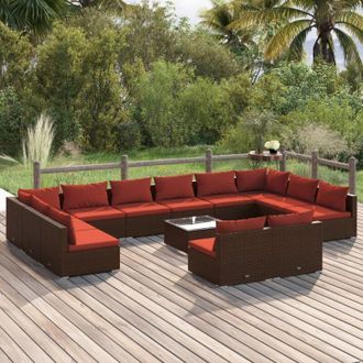 vidaXL Conjunto De Sof&aacute; De Jard&iacute;n Con Coj&iacute;n Negro Aluminio