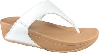 FitFlop Leren Instappers - Dames - Slippers - Wit - 41 EU - Schoenen