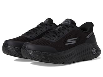Skechers Womens Max Cushioning Hyper Craze 2.0 Hands Free Slip-ins Trainers, black, 5 UK